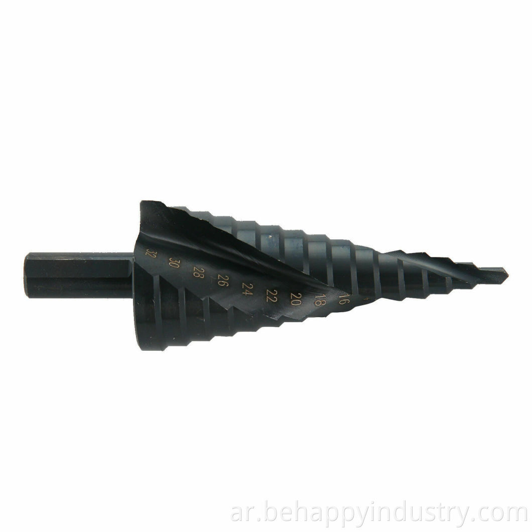 Spiral Step Cone Drill Bit